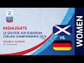 SCOTLAND v GERMANY - Highlights - Le Gruyère AOP European Curling Championships 2023