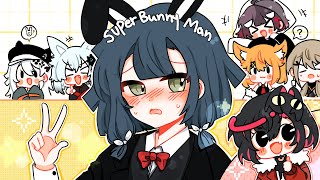 [ SUPER BUNNY MAN ] 어라 오니짱 .. 어째서 토끼귀를 쓰고있냥..? ( •́ㅿ•̀ ) あらお兄ちゃん… どうしてうさ耳を使ったにゃ..？( •́ㅿ•̀ )