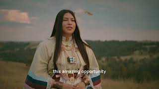 Pendleton Blanket "Journey" Winning Design Created by United Tribes Technical College Student