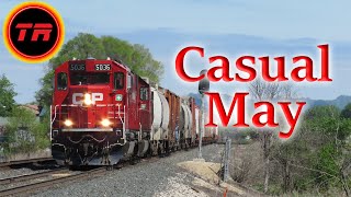 [HD] Casual May 2020 Railfanning! | Trainiac