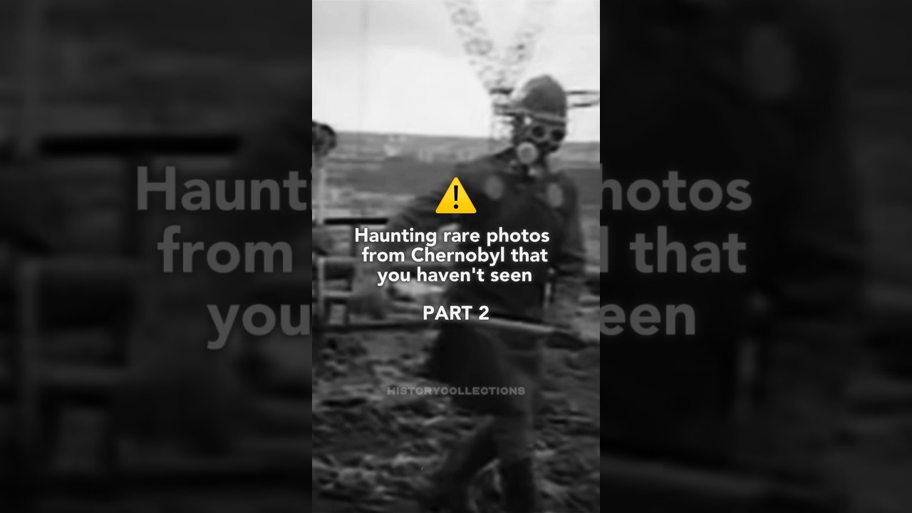 Редкие фотографии Чернобыльской катастрофы ЧАСТЬ 2 #чернобыль #история #жутко