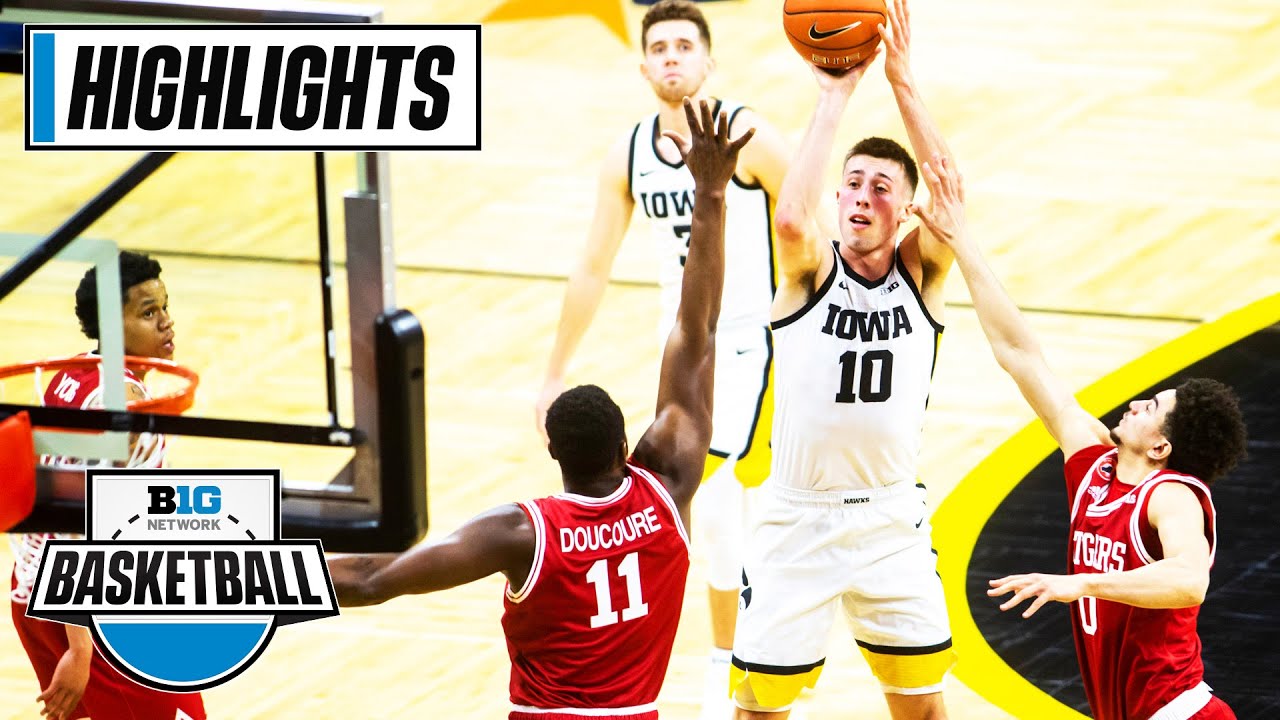 Rutgers at Iowa | Wieskamp Shines in Top 25 Match-Up | Feb. 10, 2021 | Highlights