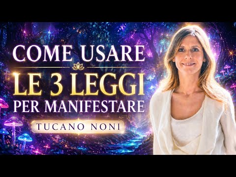 come usare le 3 leggi della magia per manifestare - TUCANO NONI e COYOTE CARDO