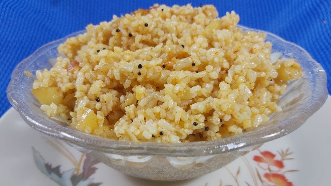 Morning Breakfast Make Aloo Rice Recipe Easy and Tasty Aloo Rice