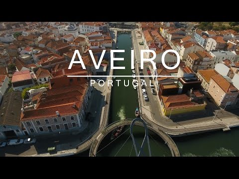 Aveiro vista aérea  4K