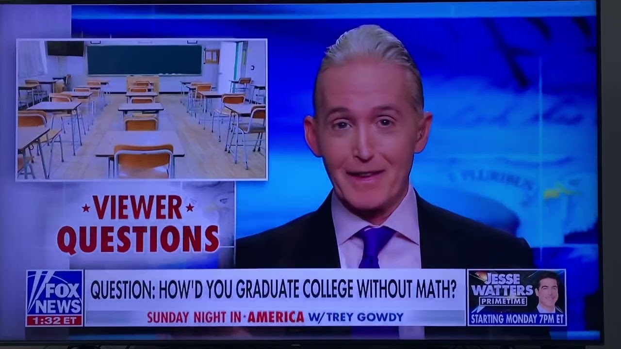 Trey Gowdy Teaches Math: The Video : r/facepalm