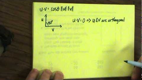 6.4: Dot product of two vectors (intro1)