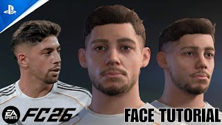 How To Make FEDERICO VALVERDE in EA FC 26 (Face Tutorial)