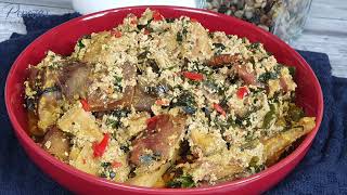 EGUSI SOUP RECIPE | NON FRYING METHOD