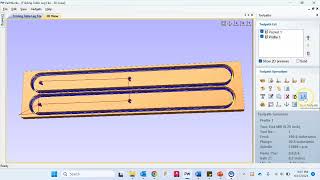 Folding Table Saving Partworks Toolpaths