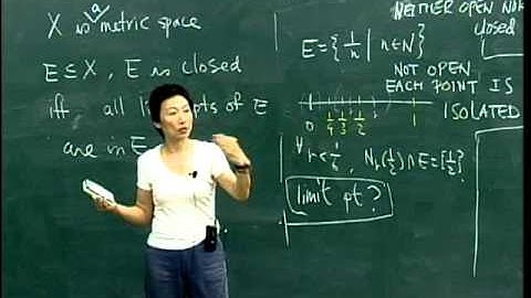 Lec06 高等微積分(一) 第二章 Basic Topology