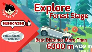 HILLSIDE DRIVE  GAMEPLAY : EXPLORE FOREST TRACK MORE THAN 6000 m screenshot 4