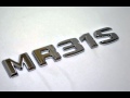 ベンツ風 スズキハスラー型式エンブレム MR31S
