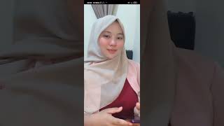 Bigo Live - T4Nt3 Hijab Haluin P4Col Di Jamin Pu4