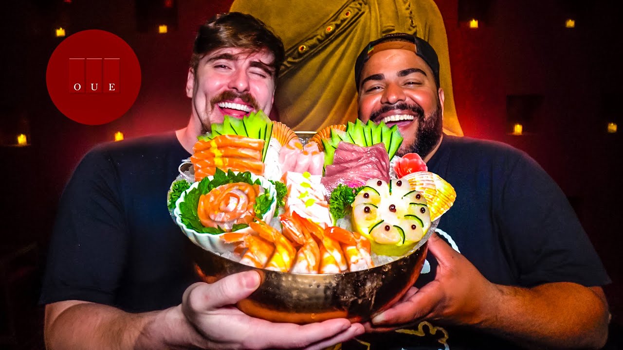 PROVANDO SUSHI PELA PRIMEIRA VEZ I Oue Sushi