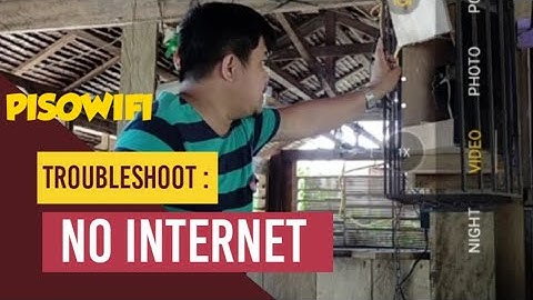 Pisowifi no internet problem