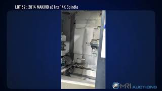 Late Model, High Tech Cnc Precision Shop Sale Lot 62
