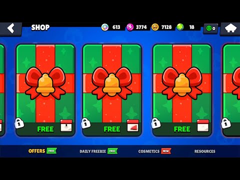 UPDATE FREE BRAWLIDAYS😨🎁