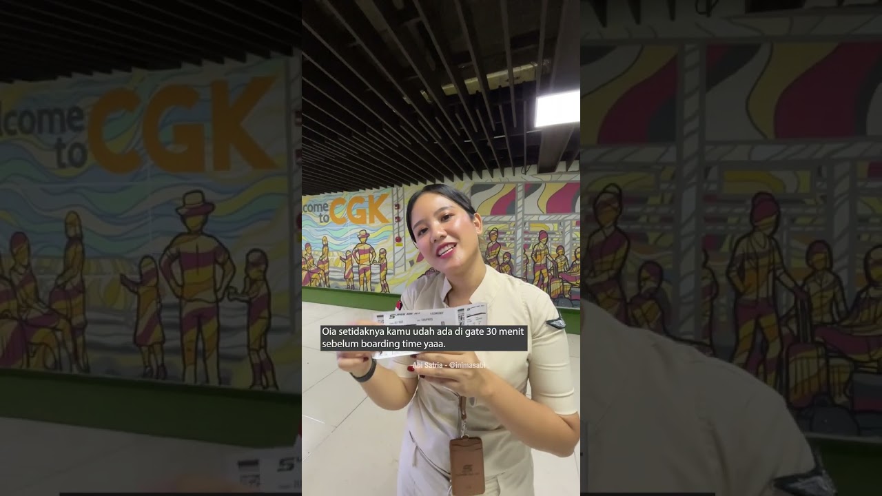 Membaca Boarding Pass #shorts