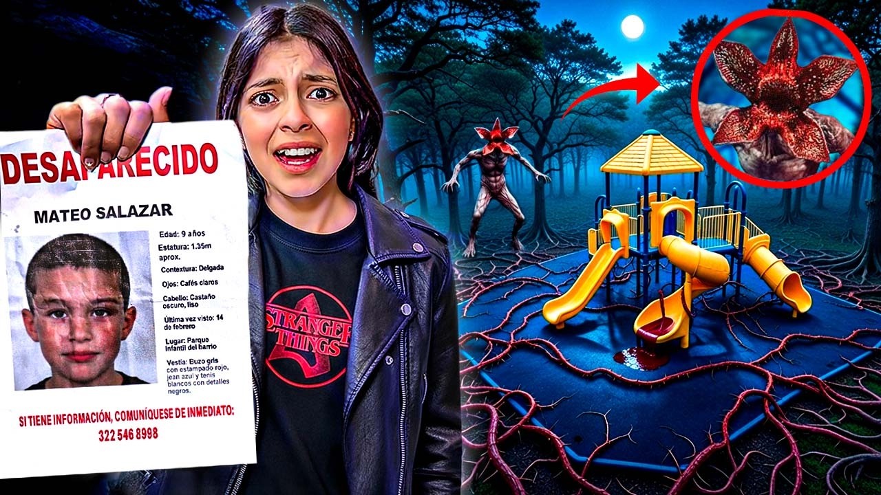 ¡¡UN SUSCRIPTOR DESAPARECIÓ EN EL PARQUE DE STRANGER THINGS!! **EN LA VIDA REAL** | Princesa Vale