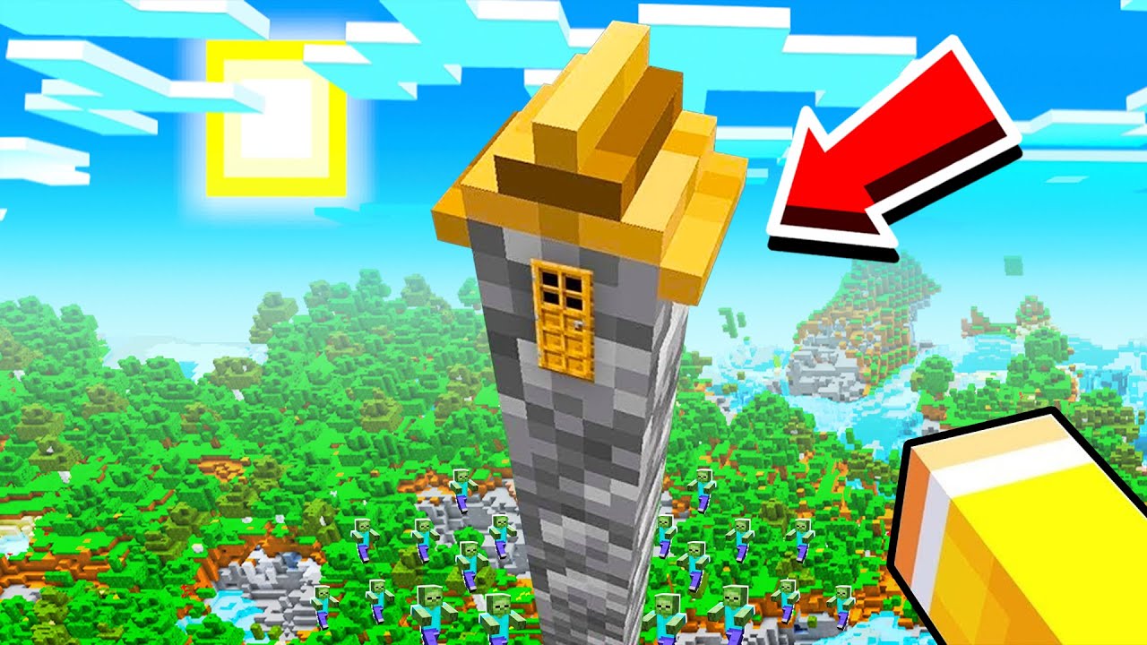 Die GEFÄHRLICHSTE ZOMBIE BAU CHALLENGE in ganz MINECRAFT!