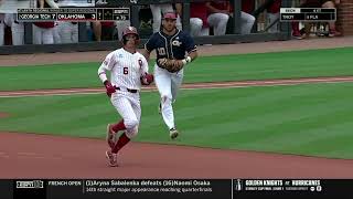 BB Highlights: OU 8, Georgia Tech 7