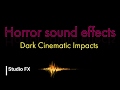 7 dark cinematic impacts sound effect horror sound  hq free download  studio fx