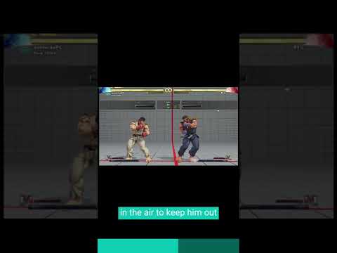 How to Practice 3 Anti-airs in 60 seconds with Ryu in Street Fighter V #SFV #fgc #shorts