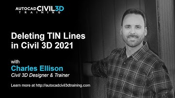 Deleting TIN Lines in Civil 3D 2018, 2019, 2020, 2021