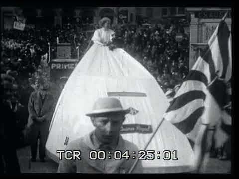 Carnaval à Fribourg, 1936 (Fonds Bruderer, © BCU Fribourg)