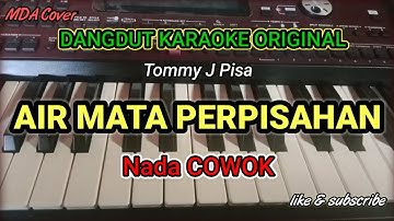 AIR MATA PERPISAHAN - TOMMY J PISA | KARAOKE DANGDUT ORIGINAL VERSI MANUAL ORGEN TUNGGAL