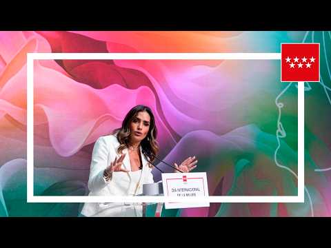 Reconocimiento #8M de la Comunidad de Madrid para Alessandra Rojo, política y activista mexicana.