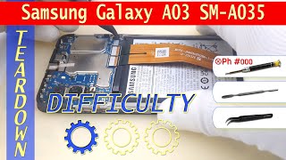 Samsung Galaxy A03 Sm-A035 📱 Teardown Take Apart Tutorial