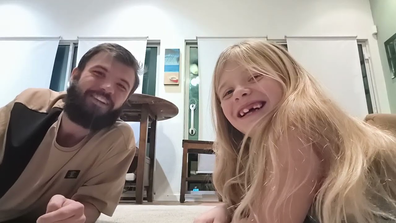 Dad's FIRST time on camera! Gymnastics challenge! SUPER FUNNY!!!