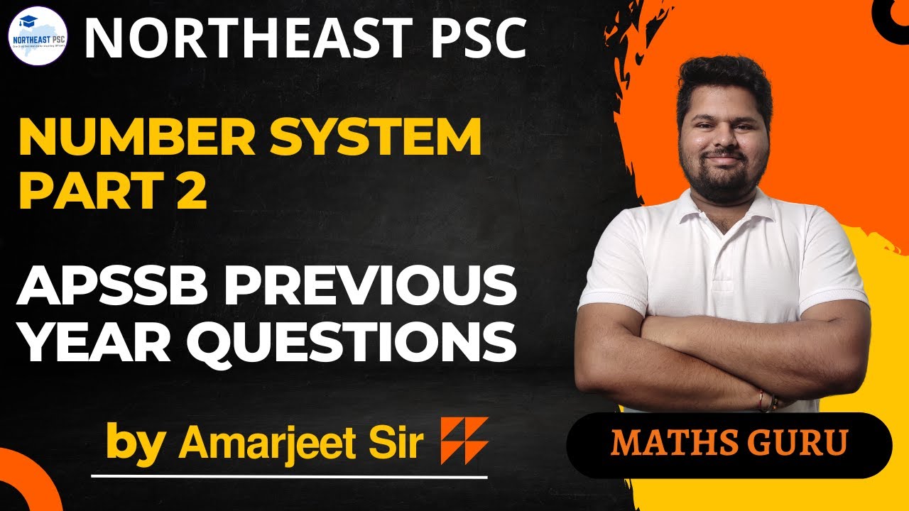 Number System Question Series Part 2 | APSSB Previous Year Questions ...