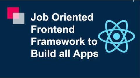 [ Hindi ] Job Oriented Front End Framework -  React.js - Part-0