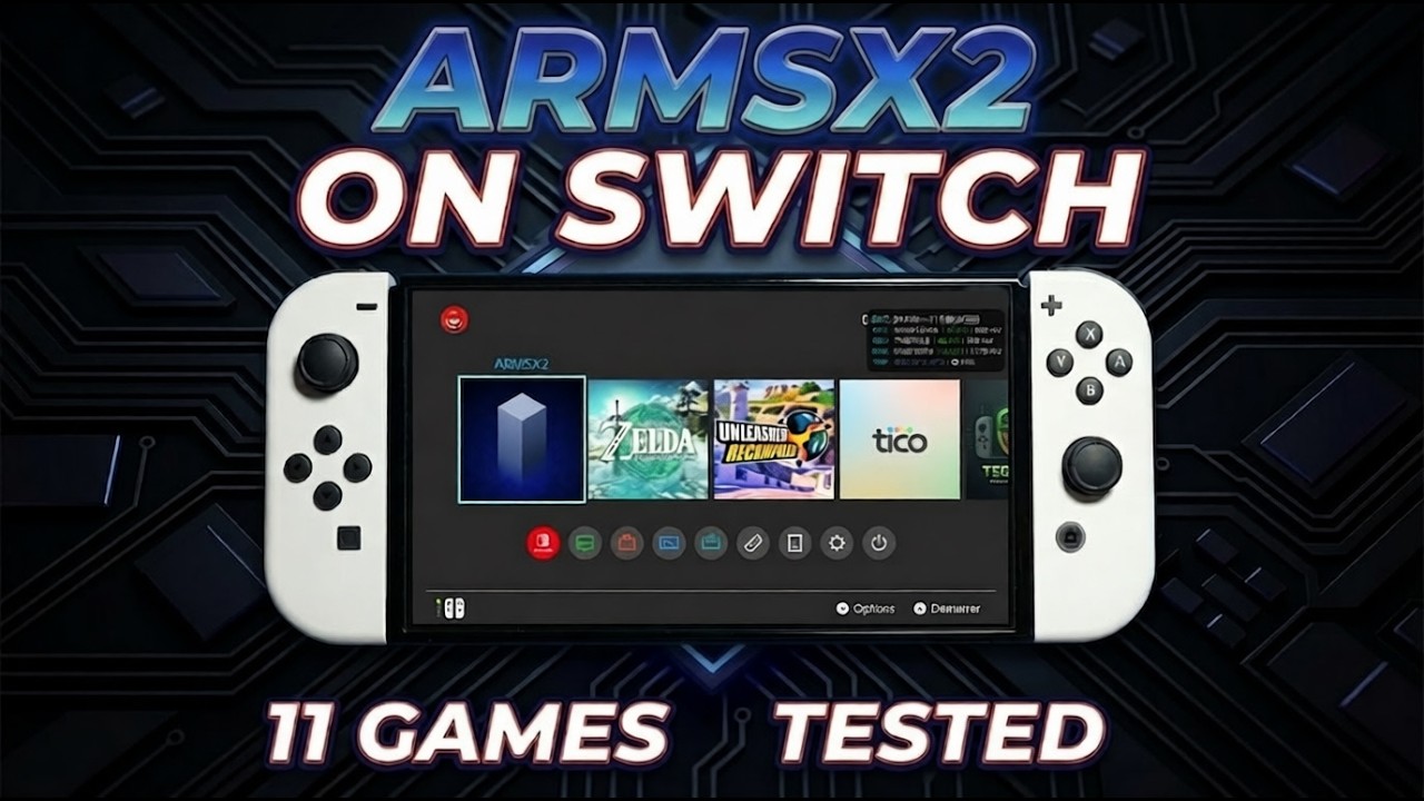 ARMSX2 on Switch - 11 Games Tested - YouTube