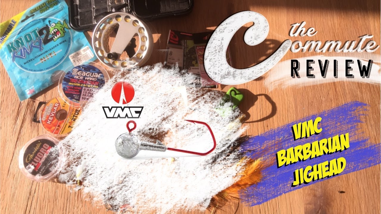 VMC BARBARIAN JIG HEAD REVIEW - LURE FISHING FOR PERCH, ZANDER AND PIKE