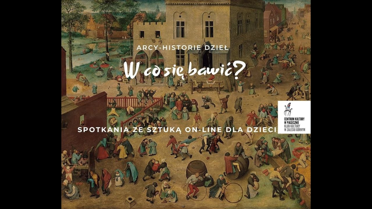W co się bawić ? spotkania ze sztuką dla dzieci on-line