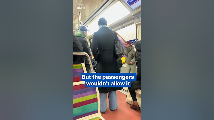 Furious passengers catch pickpocket on subway train
