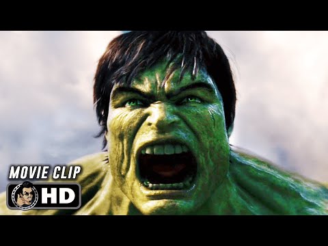 THE INCREDIBLE HULK Clip - &quot;University Battle&quot; (2008) Edward Norton
