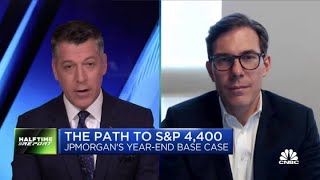 My conviction if anything has moved higher JPM s Lakos on the markets