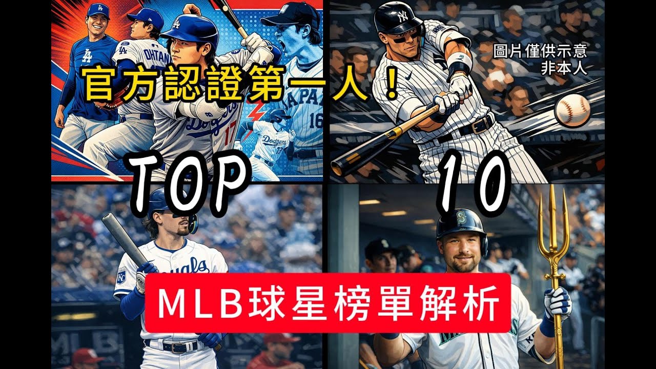 法官Aaron Judge只能排第二？這份2026 MLB TOP10榜單引爆全美論戰！誰是官方公認當今第一人？｜大谷翔平 卡仔 Witt Jr. Raleigh Ramírez Soto 球迷收容所