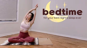 13min Bedtime Yoga for BEST night's sleep ever (No Talking) | 꿀잠 요가 | Yoga Song Hayeon