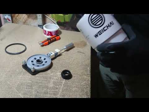 РАЗРЕЗАЛИ КИТАЙСКИЙ ТОПЛИВНЫЙ ФИЛЬТР-СЕПАРАТОР WEICHAI. WWW.TESMA.UA