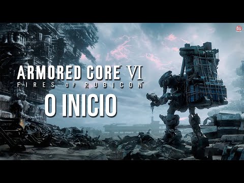 ARMORED CORE VI : FIRES OF RUBICON - O INÍCIO DE GAMEPLAY em Português PT-BR | PS5 4k 60fps