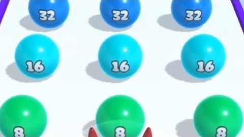 Ball Merge 2048 New update Gameplay Level 384