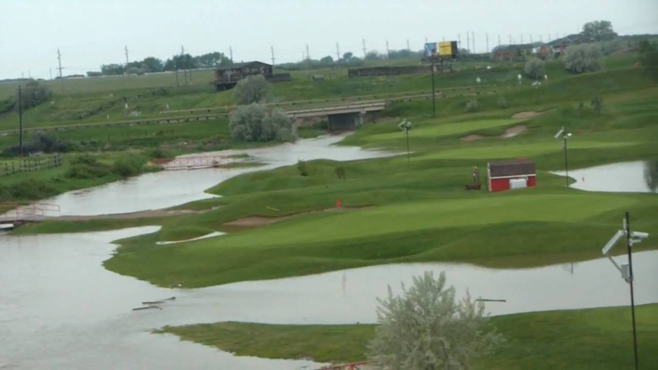 Ross Creek Golf Course Flood YouTube