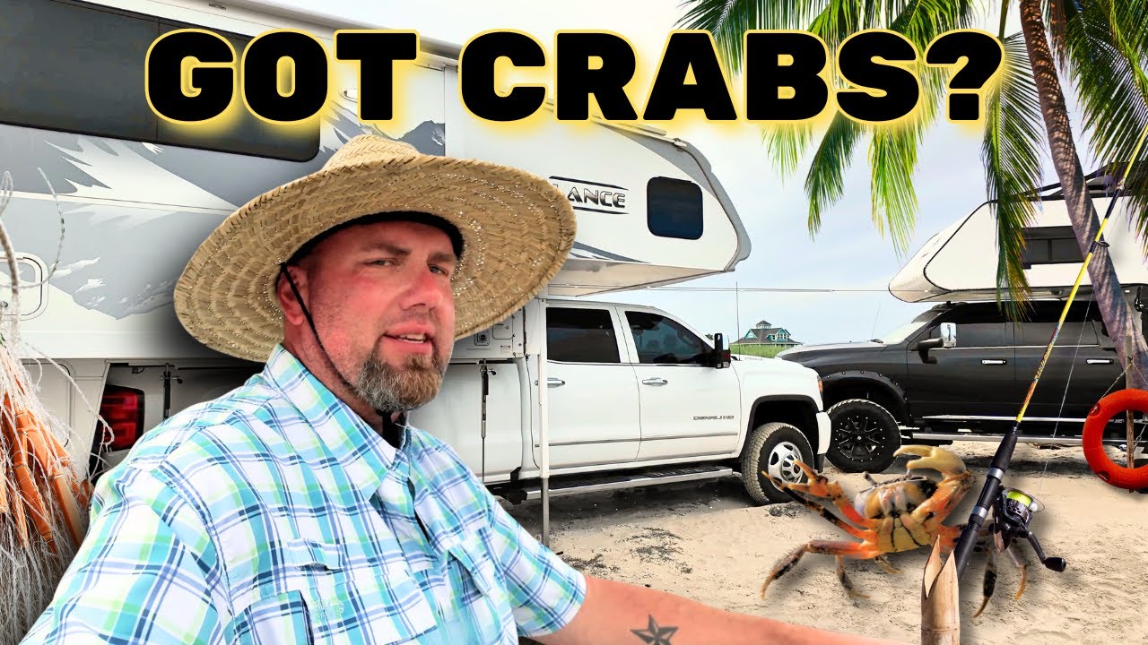 The First Time I Caught Crabs While Camping On The Beach