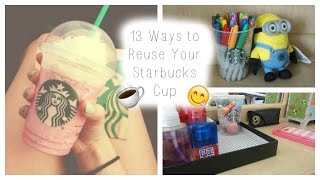 Starbucks cup recycling project